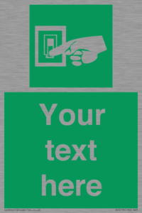 Custom Light Switch Sign